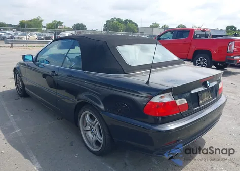 2002 BMW 330Ci из США, поврежденный, VIN WBABS53482EV88666